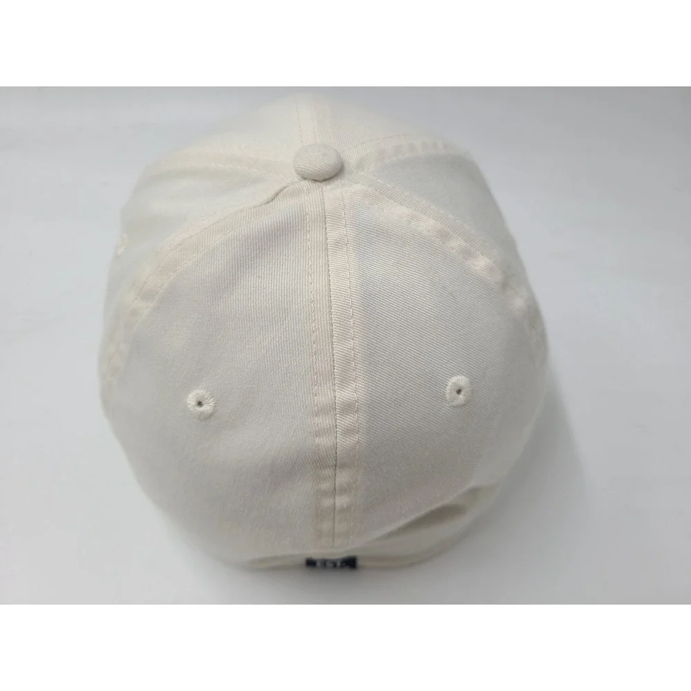 Callaway Golf Flex Fitted S-M Hat Cap Polyester Blend Casual Dad Men Women White